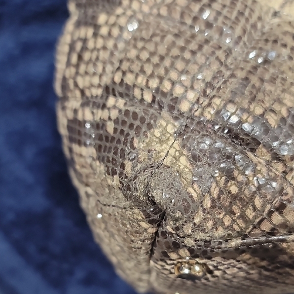 Kate Spade Tan Snake Print Shoulder Bag - Picture 5 of 13